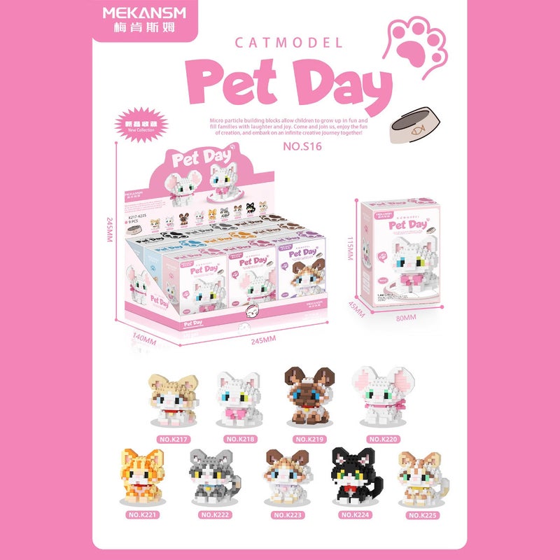 Compatible With Lego Cartoon Doll Building Blocks Children'S Diy Assembled Toys Stall Merchants Super Retail Blind Box - Image 3